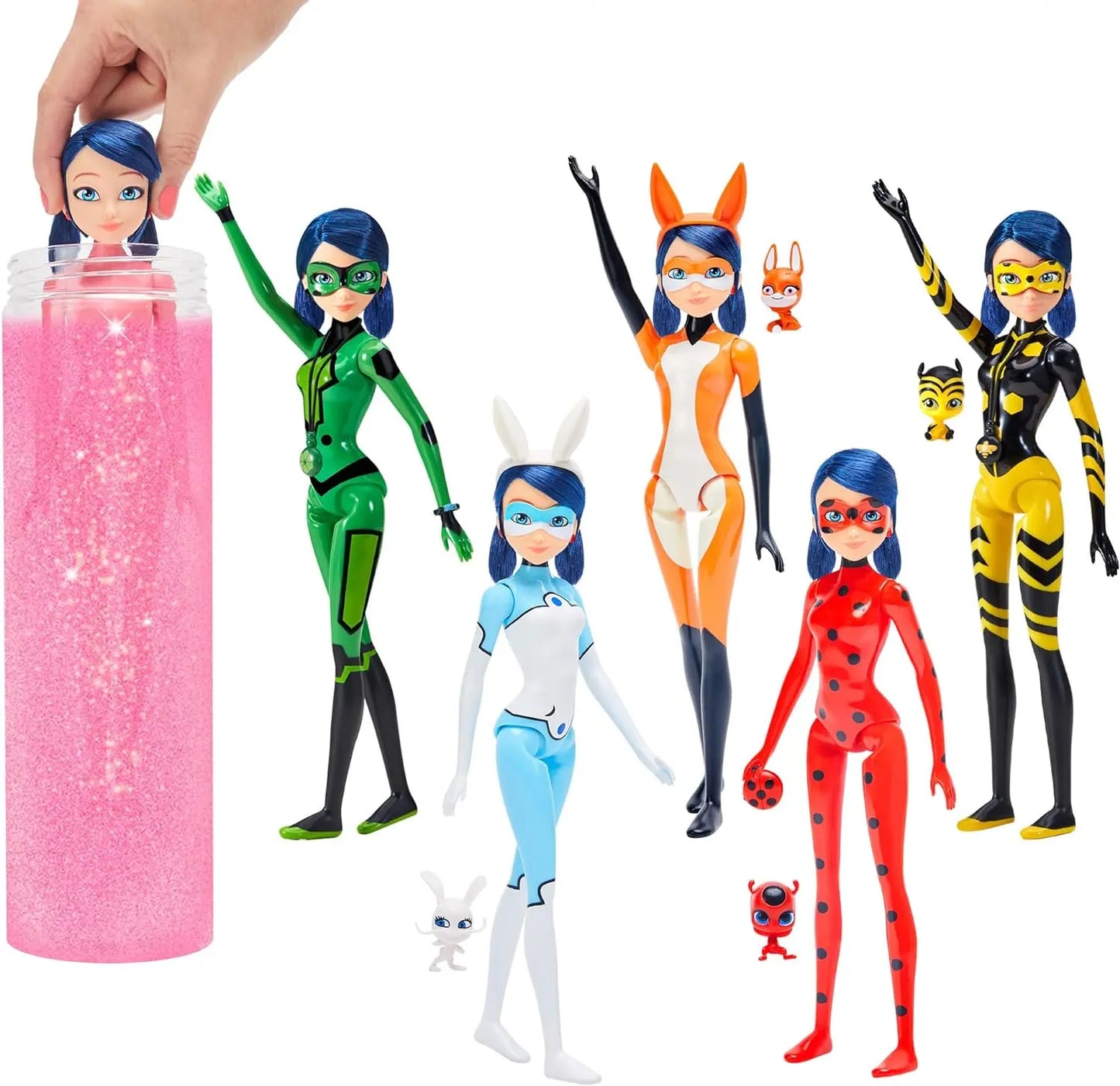 figurine pour enfant Poupée Color Change Miraculous Ladybug Bandai