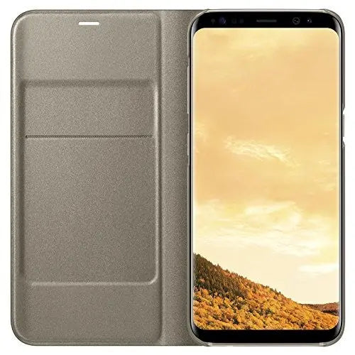 Protection pour téléphone mobile Samsung LED view cover ( OR  )  GOLD Samsung Galaxy S8 Samsung
