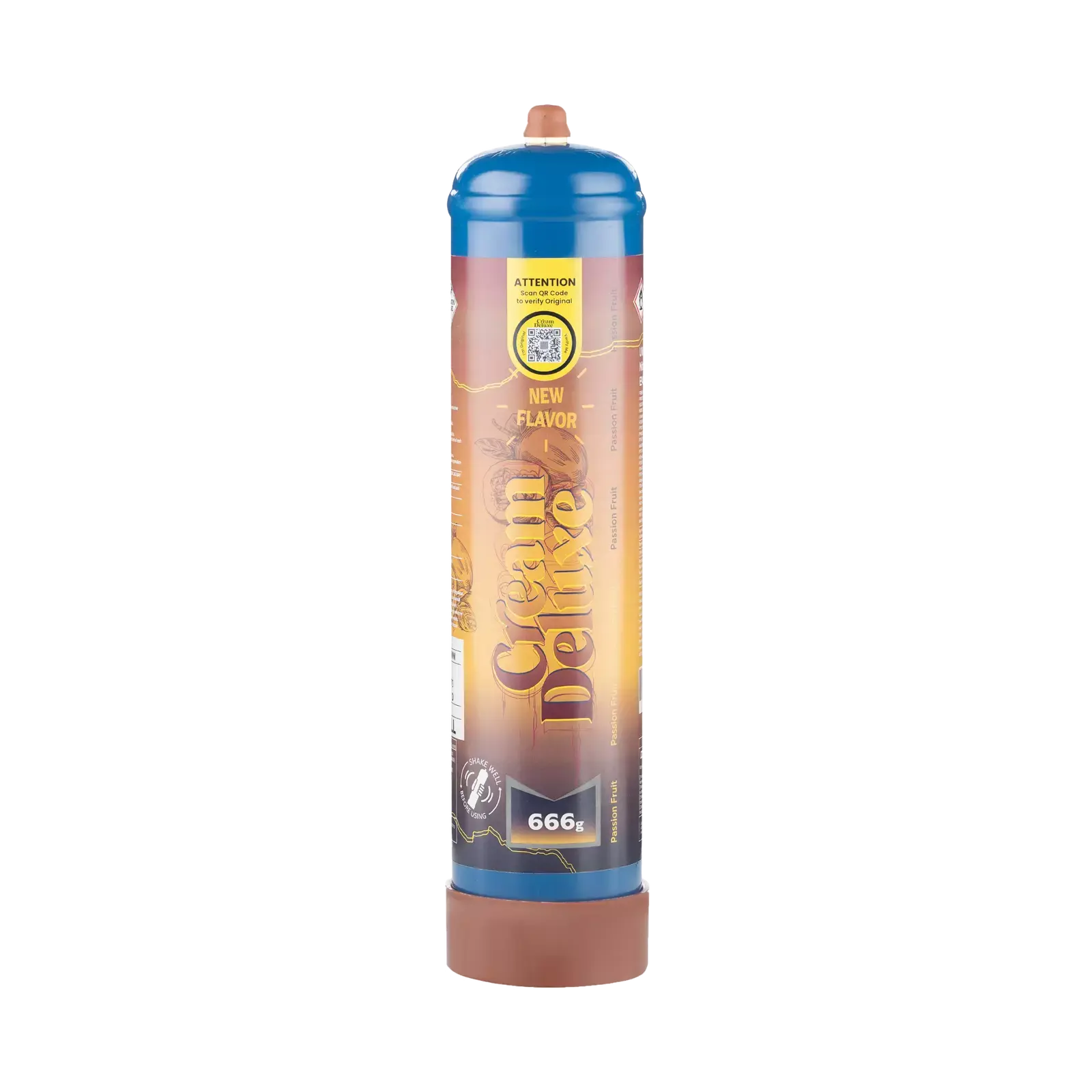 Protoxyde d’azote Crème Deluxe Fruit de la Passion Oxyde 666g TECIN HOLDING