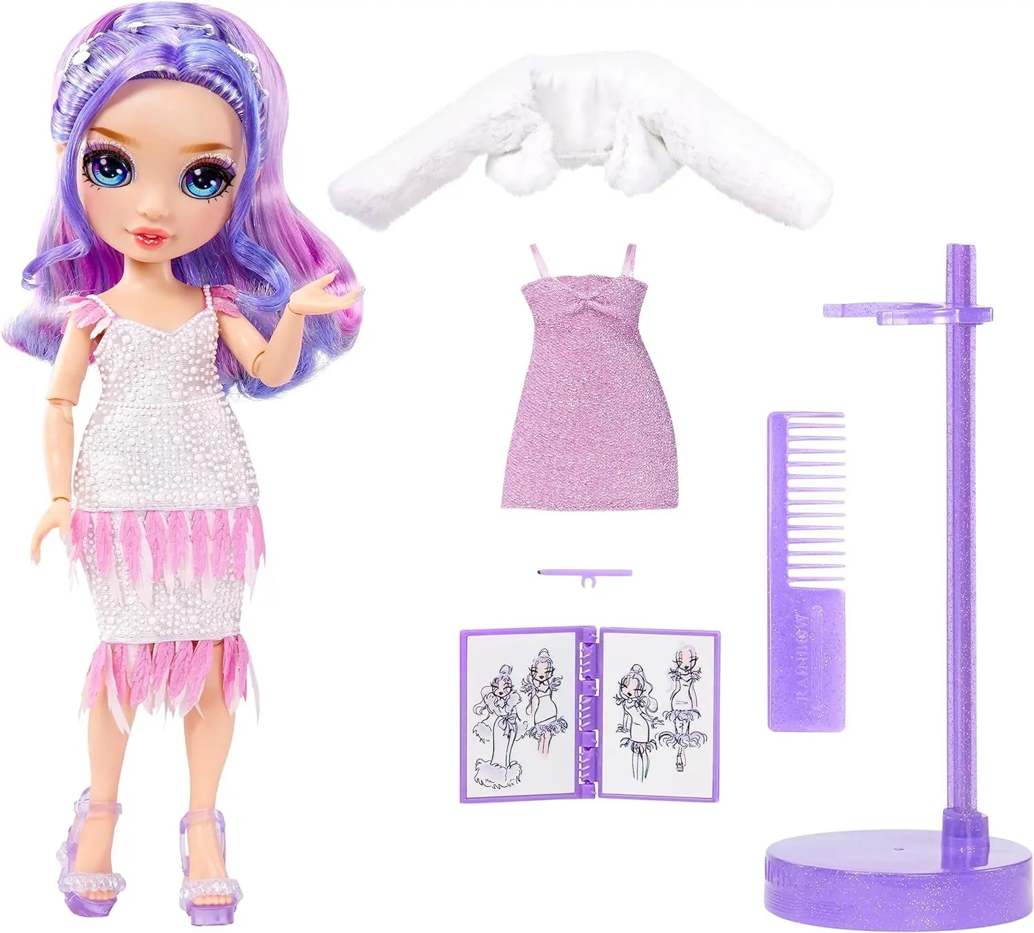 jouet Rainbow High Fashion Doll Violet Willow Rainbow high