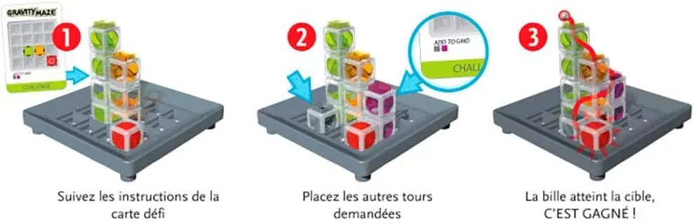 jouet pour enfant Ravensburger GRAVITY MAZE TOMY