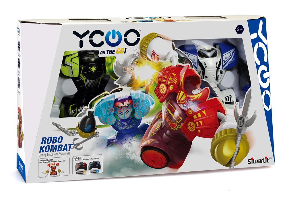 jouet Robots de Combat Bi Pack Silverlit Ycoo Ycoo