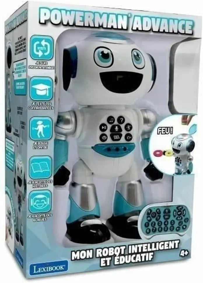 robot pour enfant Robot Programmable Powerman Advance Lexibook Quiz LEXIBOOK