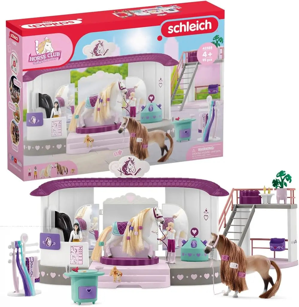 Jouetq pour enfant SCHLEICH Ecurie avec chevaux Schleich