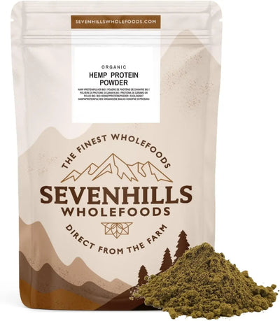 compléments "SEVENHILLS ALIMENTS COMPLETS | Sevenhills Wholefoods Poudre de protéine de chanvre cru biologique 500 g " Superdiet