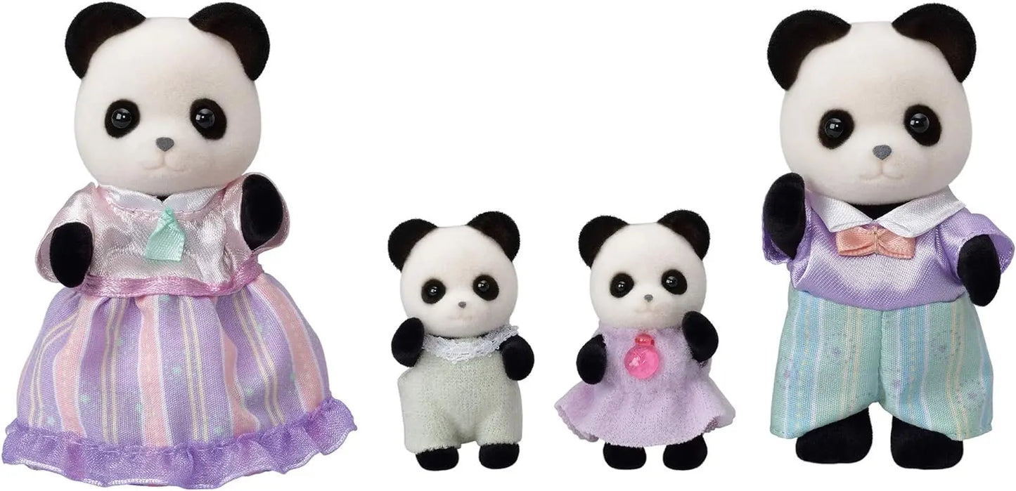 jouet pour enfant SYLVANIAN FAMILIES - La Famille Panda - 5529 - Famille 4 Figurines - Mini Poupées - Multicolore SYLVANIAN FAMILIES