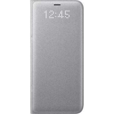 Phone Case Samsung LED View Cover  - Étui à rabat pour téléphone portable - argent - pour Galaxy S8 Samsung