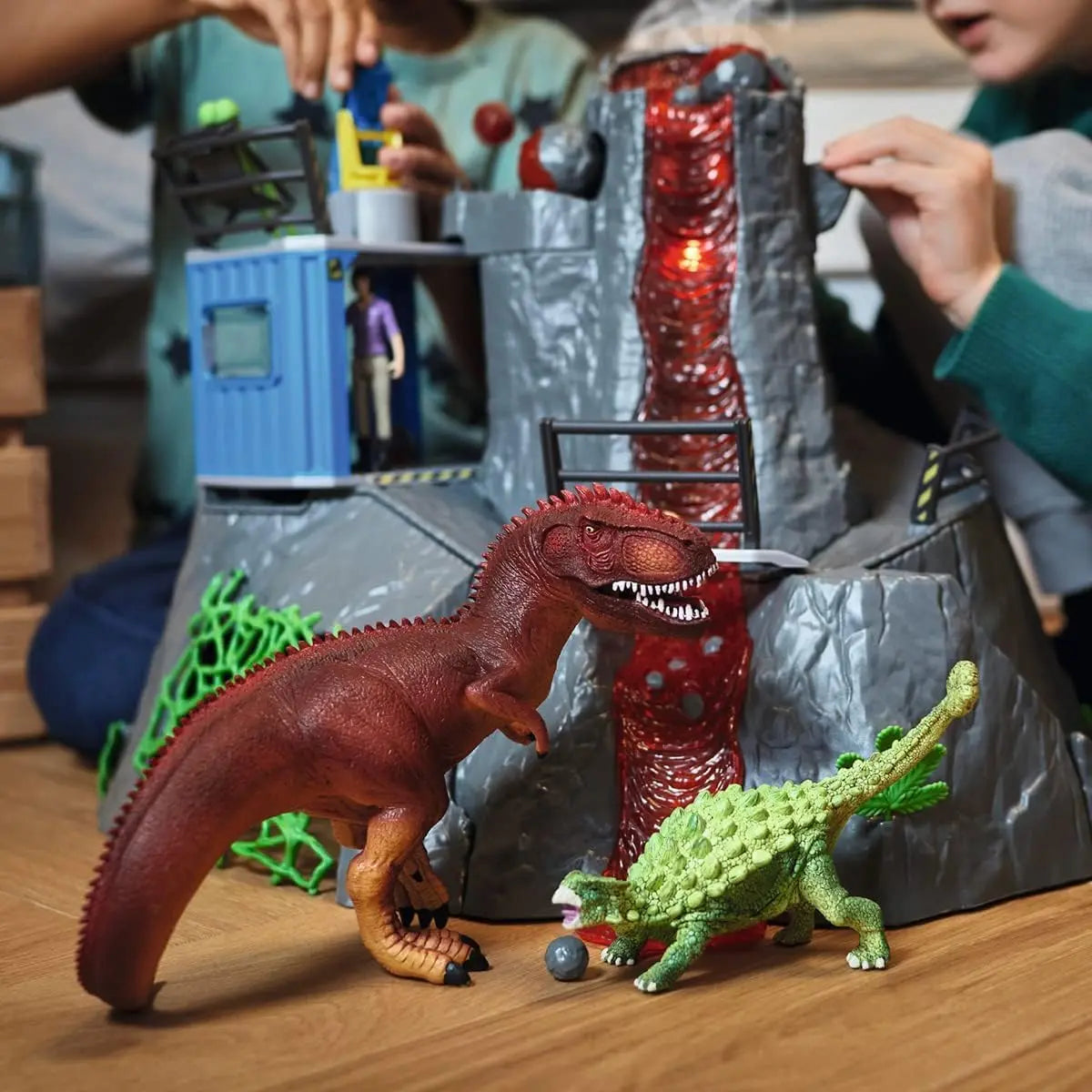 Jouetq pour enfant Schleich Expédition au grand volcan Schleich