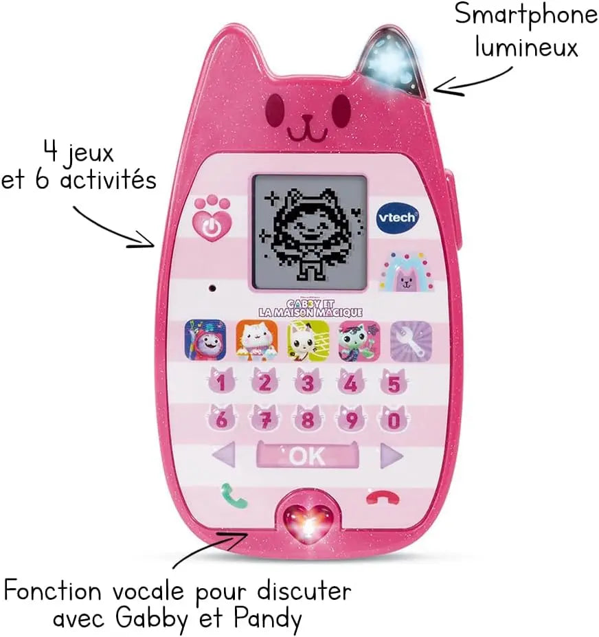 jouet pour filles Smartphone Gabby et la maison magique VTECH