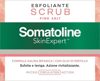 Somatoline Skin Expert Scrub Pink Salt Exfoliant Corps revitalisant 350 g SOMATOLINE