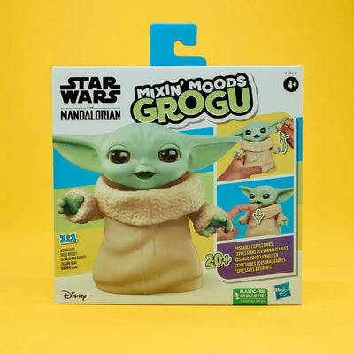 poupée Star Wars Mixin' Moods Grogu, 20+ Expressions Personnalisables, Figurine Grogu de 12,5 cm, Jouets Star Wars pour Enfants Star wars