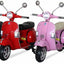 moto pour enfant Sweeek Vespa PX150. Scooter électrique pour enfants 12V 4.5Ah. 1 place avec autoradio Sweek