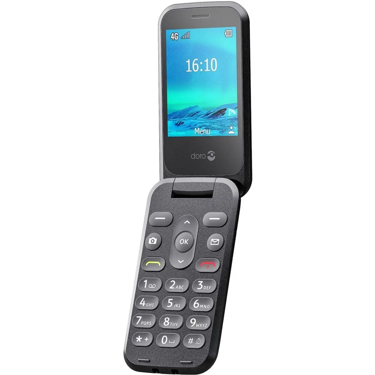 Telephones Téléphone portable à clapet seniors Doro 6880 2,8" Noir Samsung