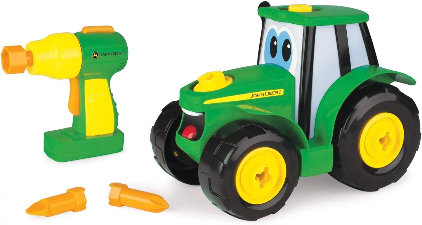 jouet pour enfant Tomy tracteur Je construis mon Johnny Petite Amélie