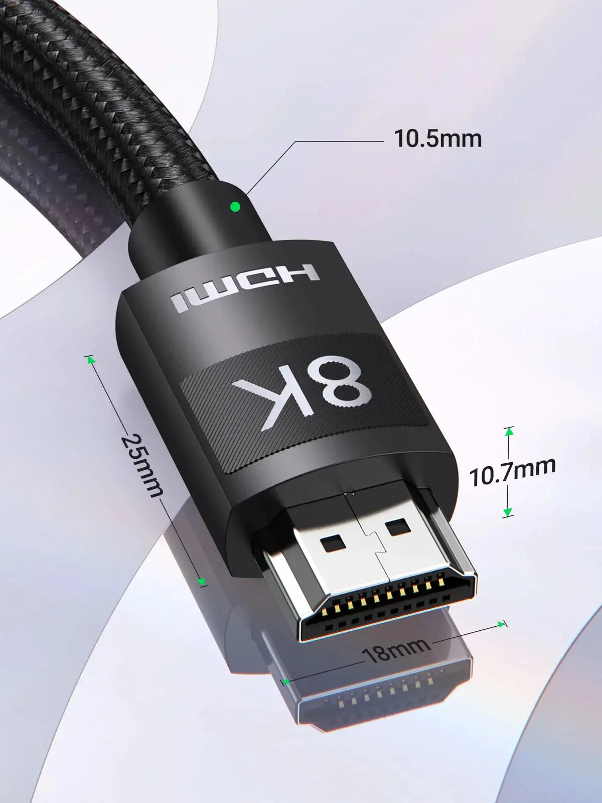 UGREEN 8K Câble HDMI 2.1 8K 60Hz 4K 120Hz Haute Vitesse 48 Gbps – TECIN  HOLDING