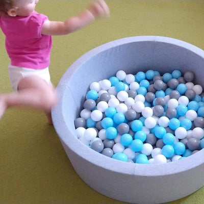 Jeux pour enfant Vertbaudet Parc à balles en mousse + 200 balles gris lego