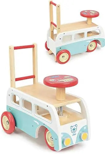 vehicule pour enfant Vilac Minibus Porteur 2 en 1 Vilac