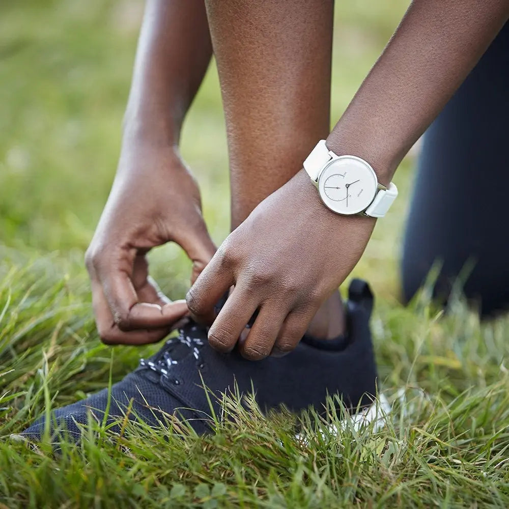 Montre santé WITHINGS Steel HR sport blanche