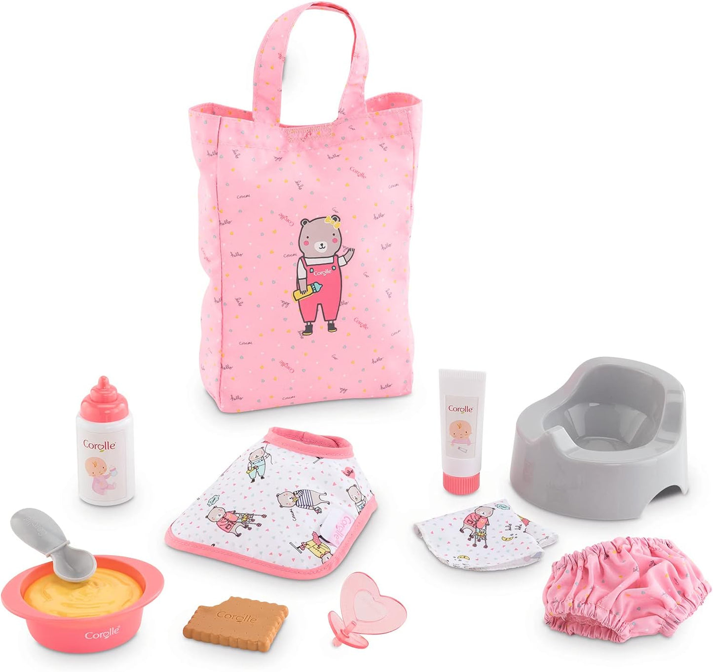 accessoires pour enfants Corolle Grand Coffret d'accessoires pour poupon 30 cm COROLLE