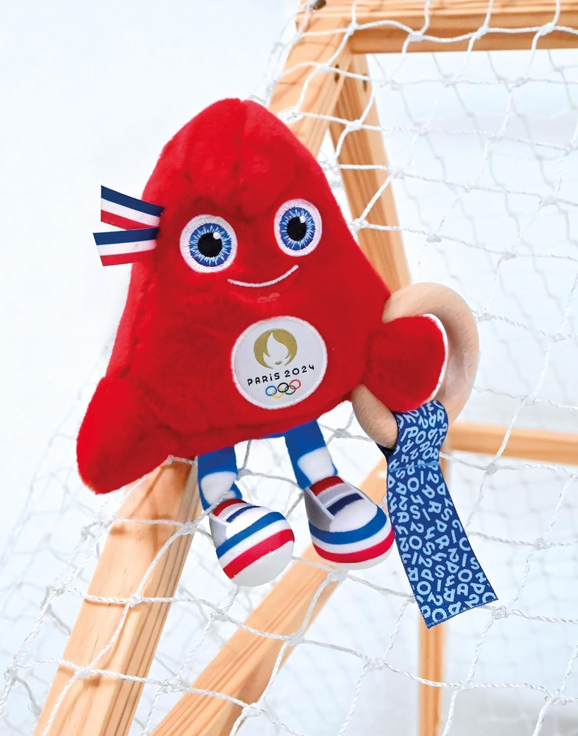 peluche Peluche Mascotte officielle Jeux Paralympiques Paris 2024 Doudou et Compagnie