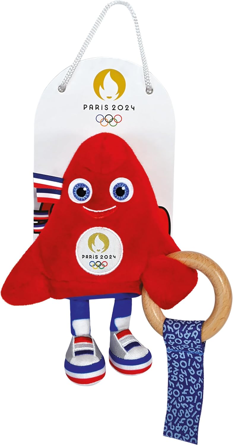 peluche Peluche Mascotte officielle Jeux Paralympiques Paris 2024 Doudou et Compagnie