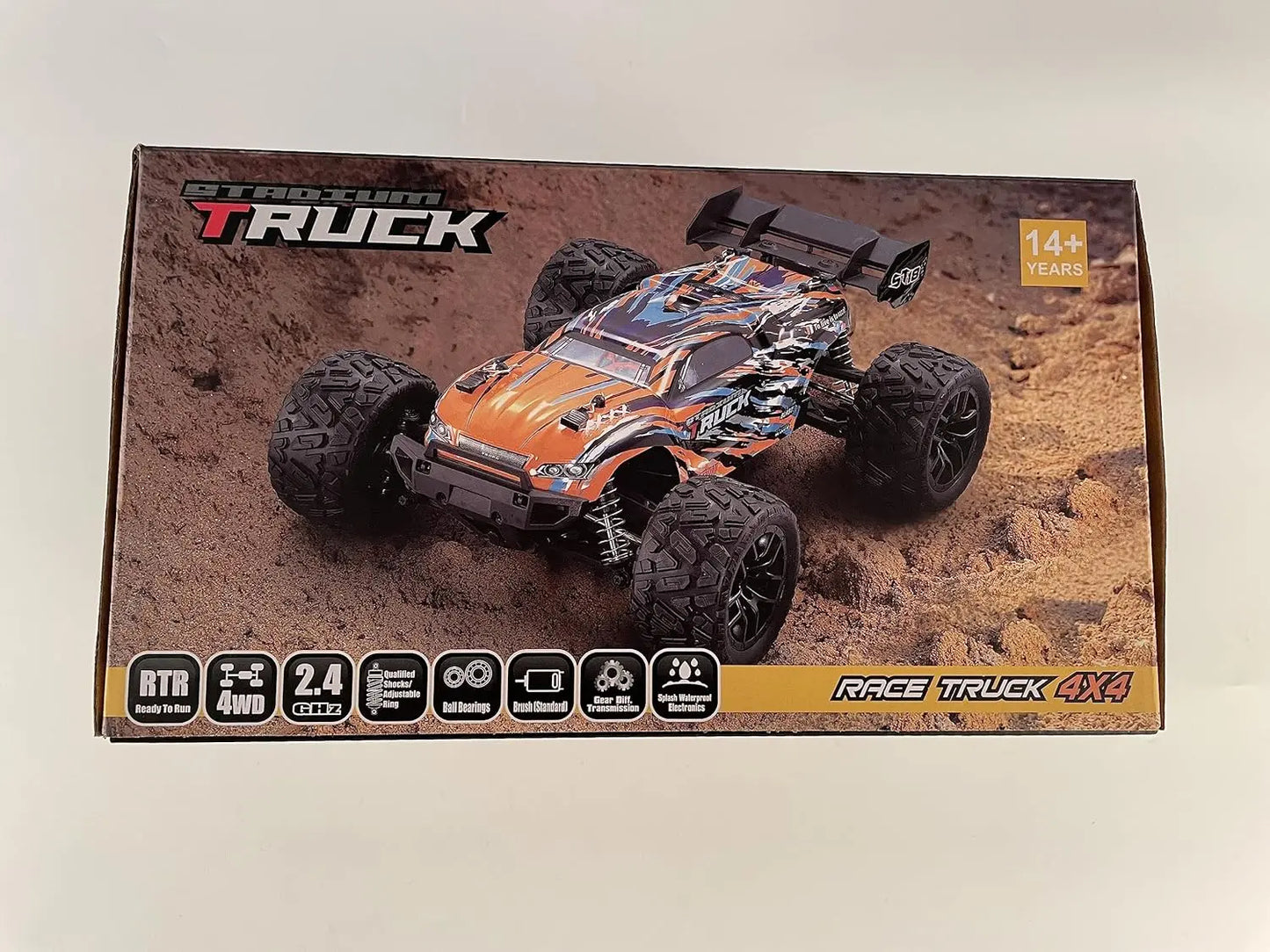 jouet pour enfant HAIBOXING Voiture Telecommandé 1/18 4WD 36KM/h RC Voiture Véhicule Tout-Terrain à Grande Vitesse 2,4 GHz Véhicule Buggy Voiture RTR Monster Truck de HAIBOXING