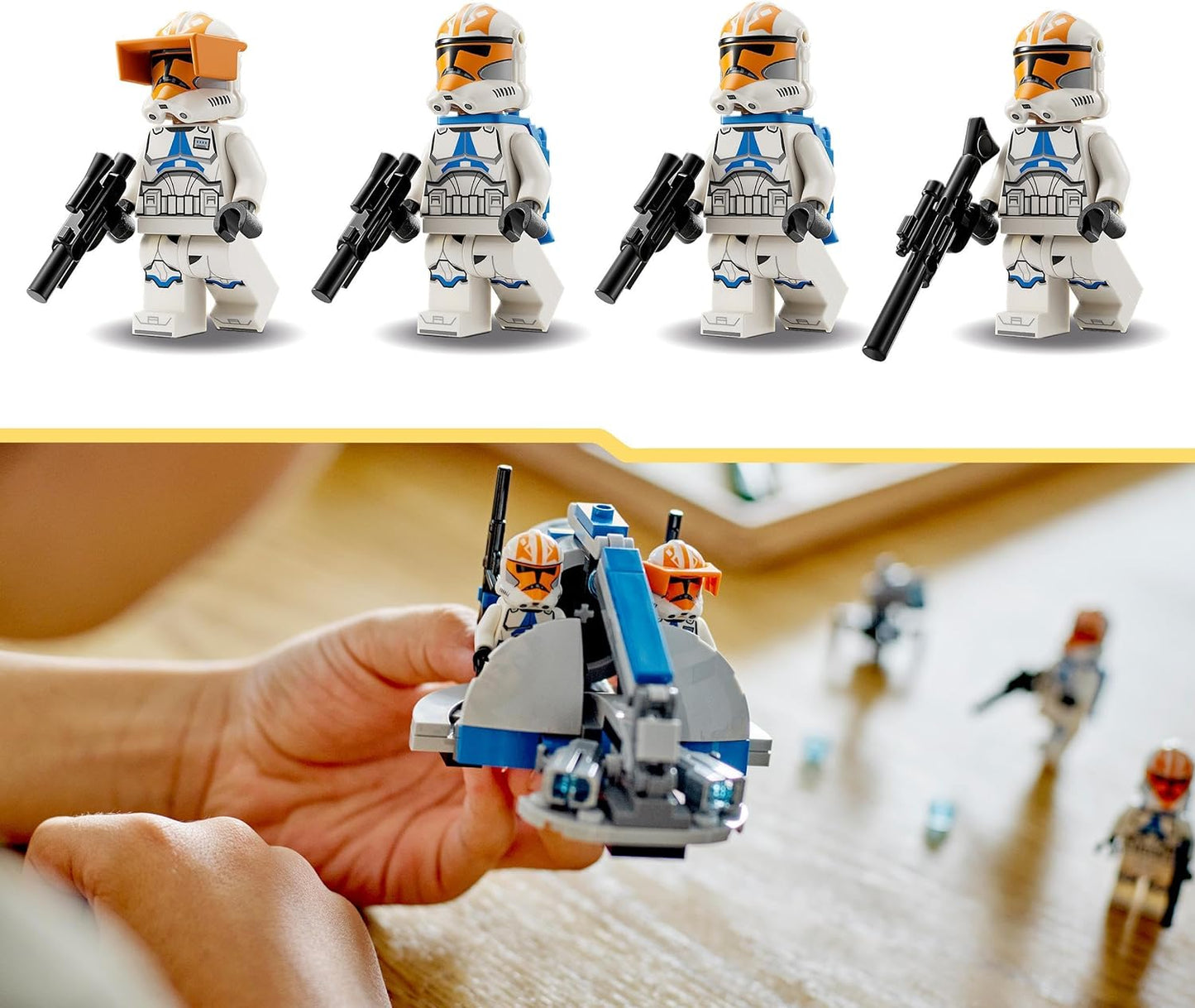 lego LEGO Star Wars 75359 Pack de combat des Clone Troopers de la 332e Compagnie d LEGO