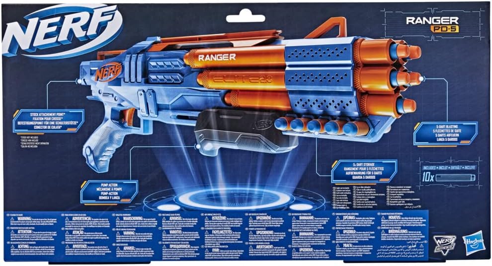 Pistolet nerf Nerf Elite 2.0 Ranger PD 5 NERF