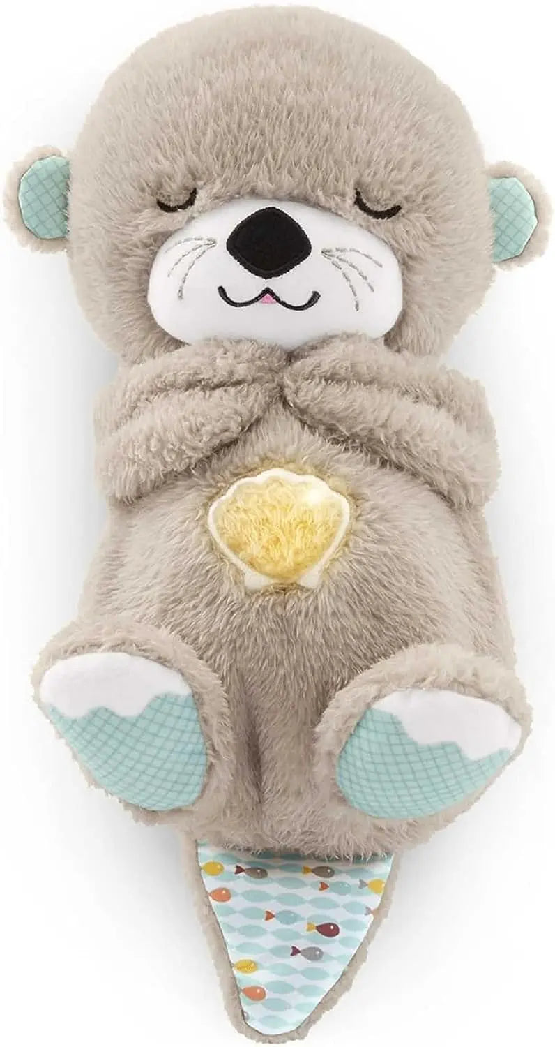 peluches peluche loutre-loutre peluche-peluche loutre fisher-price-peluche loutre qui respire, Apaisement, Sécurité, Douceur Fisher-Price