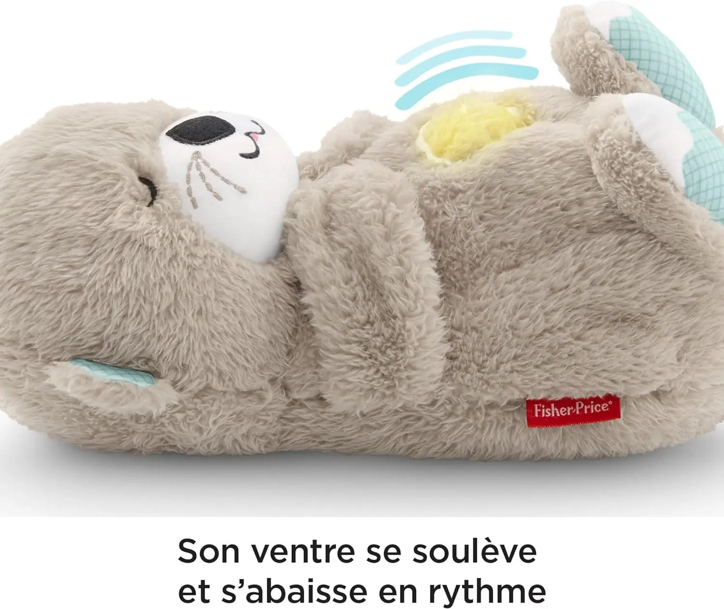 peluches peluche loutre-loutre peluche-peluche loutre fisher-price-peluche loutre qui respire, Apaisement, Sécurité, Douceur Fisher-Price