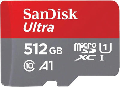 SD Card SanDisk Ultra microSD UHS-I U1 512 Go 150 Mo/s San Disk