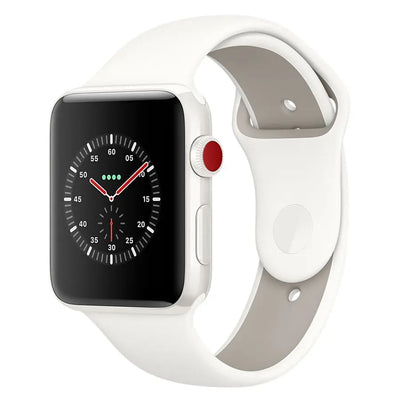 Apple Watch Edition Series 3 GPS + Cellular Céramique Blanc Sport Coton 42 mm MQM52ZD/A 0190198517135 Apple Computer, Inc
