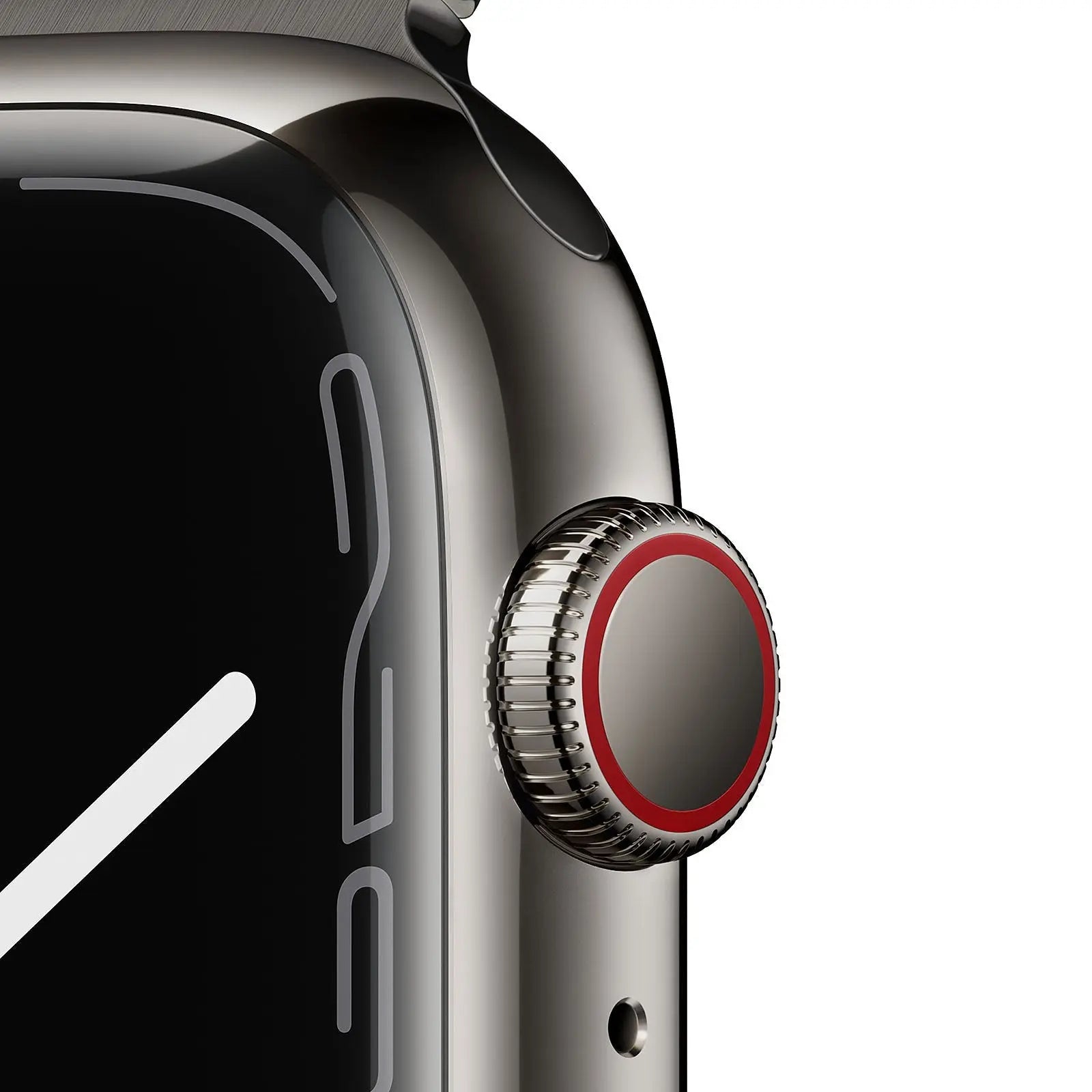 Apple Watch Series 7 GPS + Cellular Stainless Graphite Bracelet Milanese 45 mm 0194252574836 APPLE