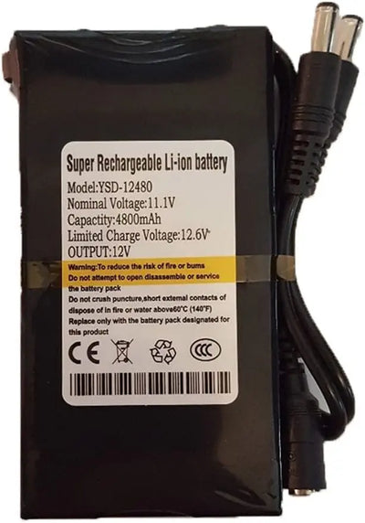 Batterie à double plomb pour caméra CCTV émetteur XTORM