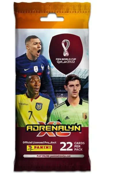 Cartes panini - fifa world cup qatar - tcg 2022 - fat pack panini