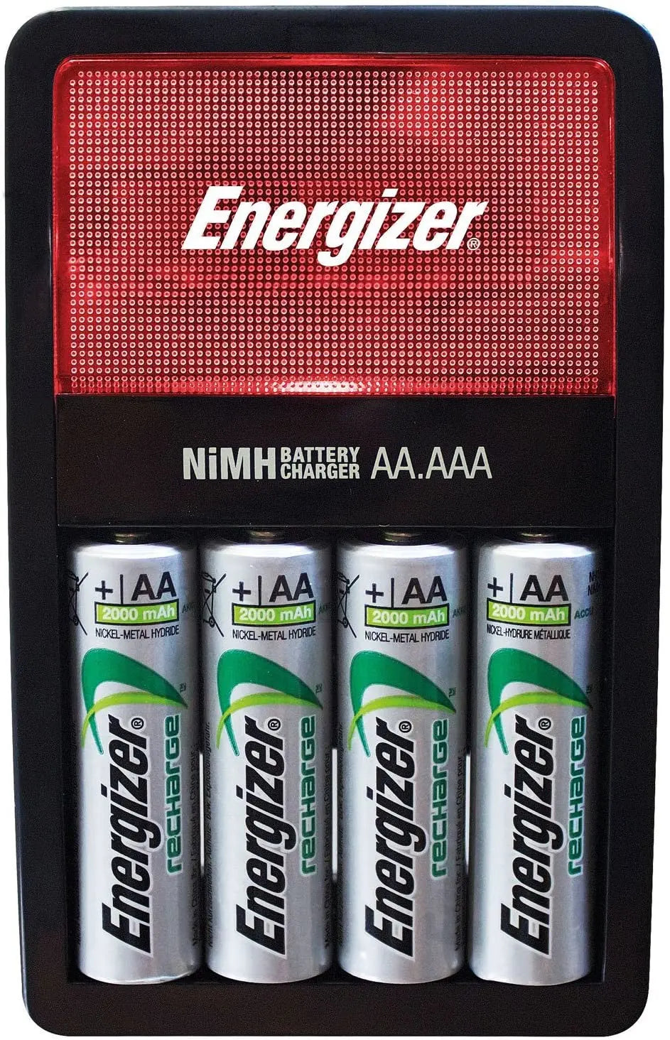 Chargeur de pile batterie Energizer Maxi avec 4 piles AA 2000 mAh 7638900321401 Energizer