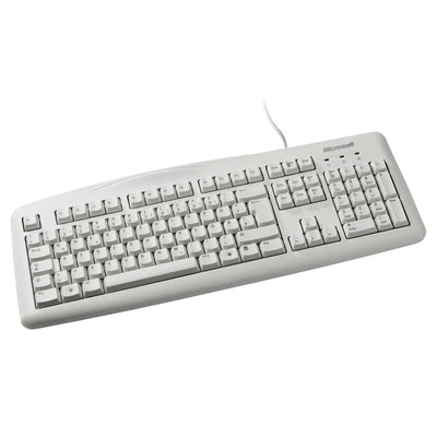 Clavier bureautique Microsoft Wired Keyboard 200 Blanc for Business Microsoft