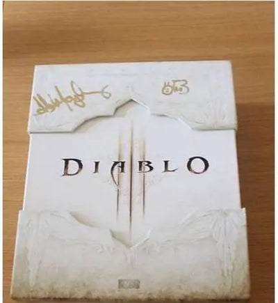 DIABLO 3 III EDITION COLLECTOR DEDICACE Blizzard Entertainment