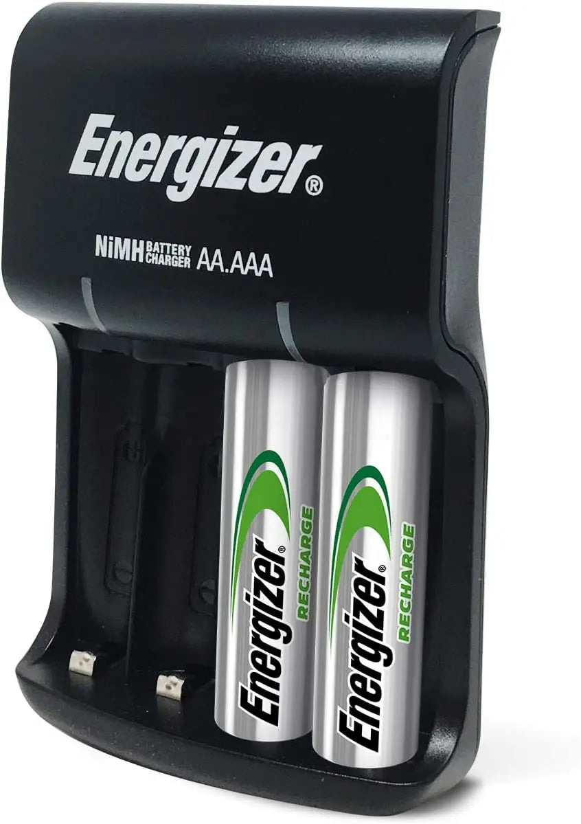 Energizer Chargeur Piles Rechargeables AA et AAA, Recharge Base (4 Piles AA incluses) Energizer