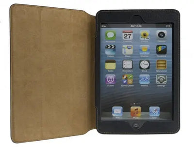 Étui folio pour iPad Mini - cuir Noir Port Designs