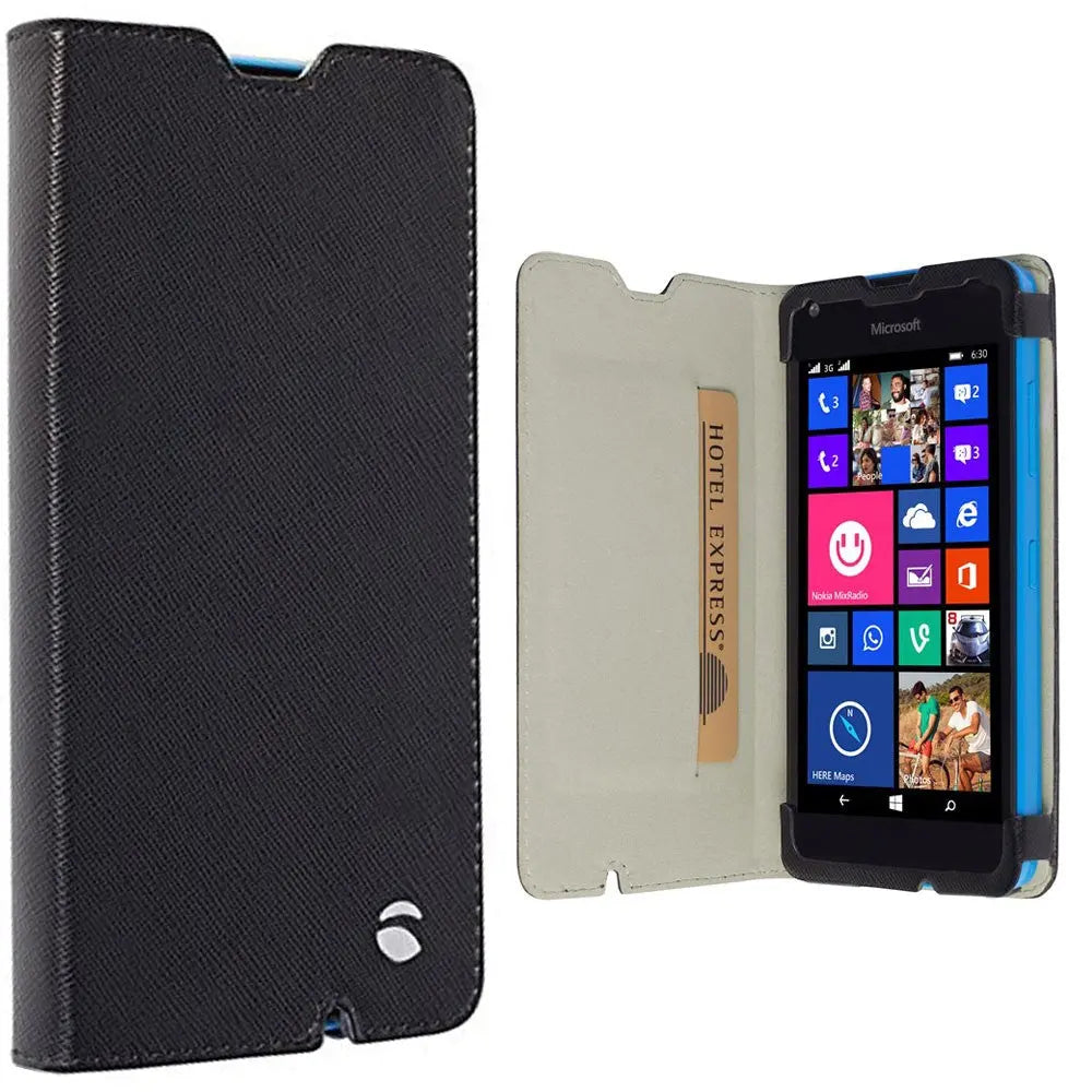 Etui noir Krusell MALMO pour Nokia Lumia 550 KRUSELL