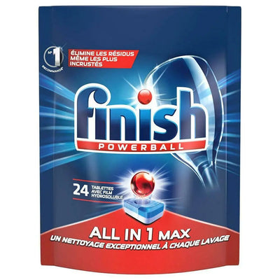FINISH Powerball tablettes tout en 1 lave-vaisselle 24 lavages Finish