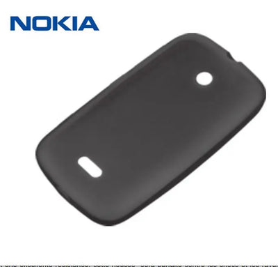Housse de protection Nokia en silicone Noir Transparent pour Nokia Lumia 510 Nokia