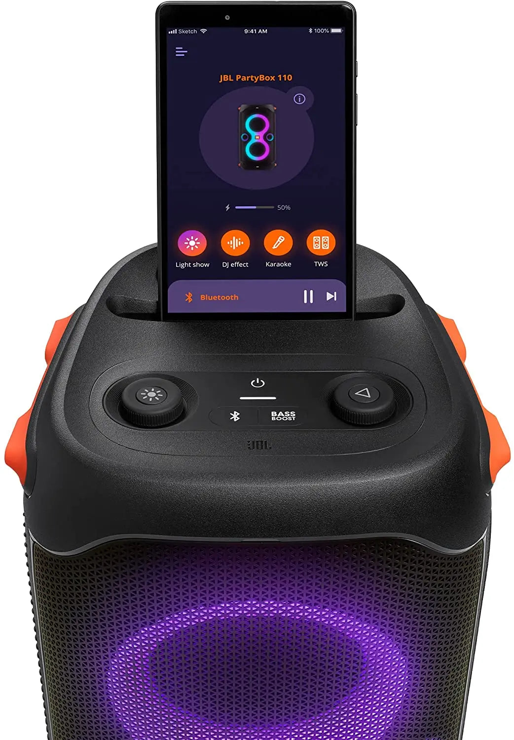 Micro Karaoké Bam Karaoké To Go Bluetooth avec enceinte intégrée