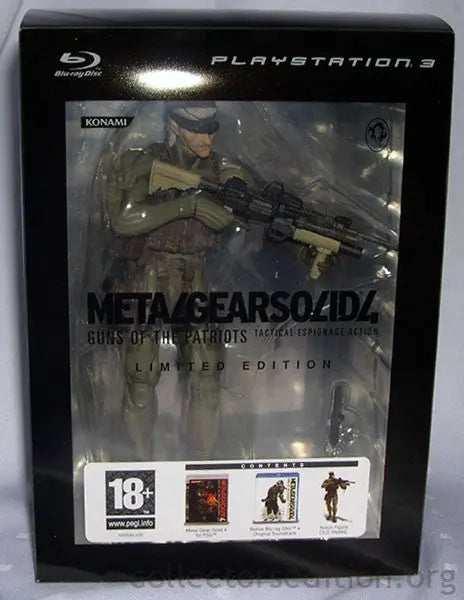 Jeu PS3 Metal Gear Solid 4 COLLECTOR sony