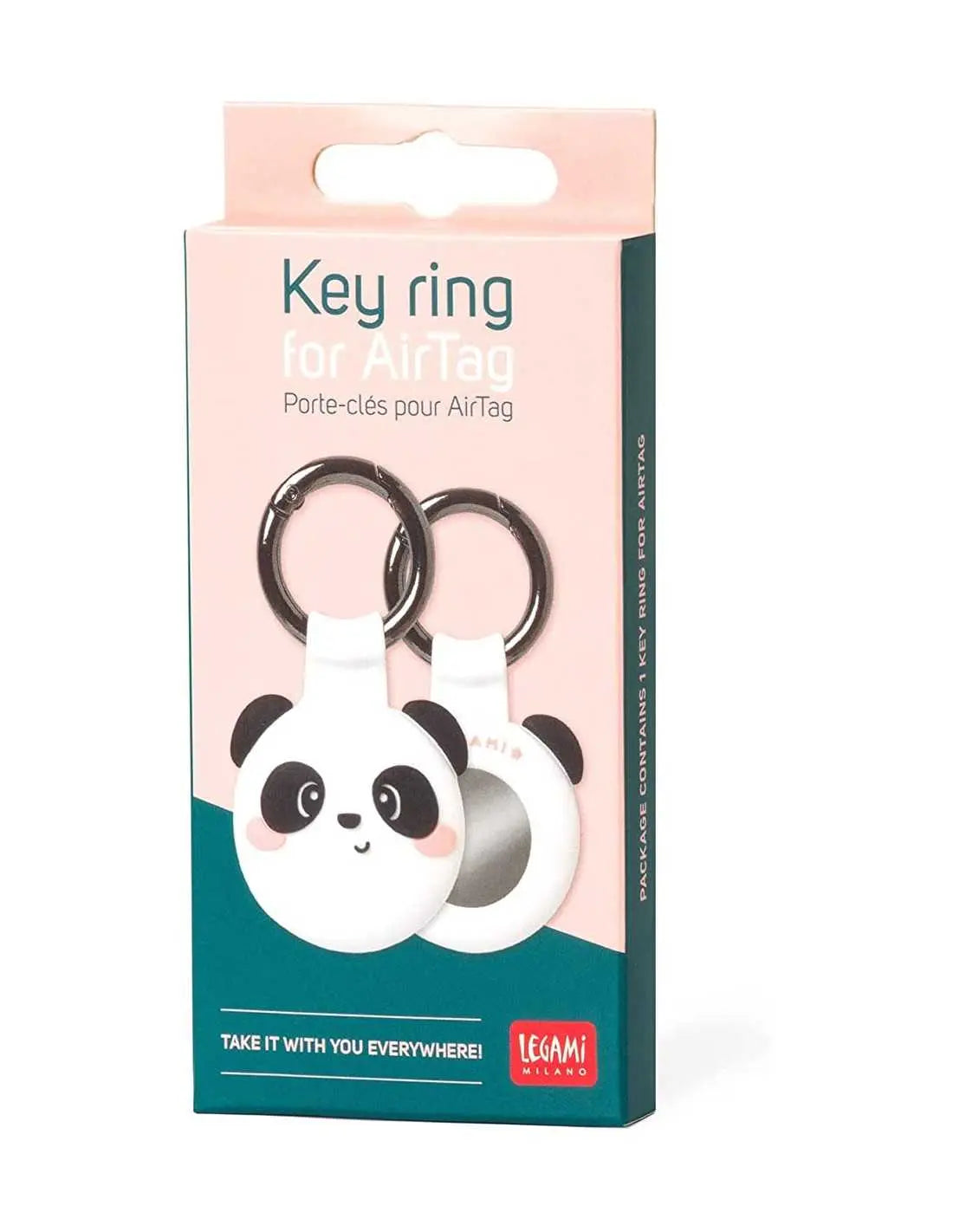 Legami Porte-clés pour AirTag - Panda boutiquesdemusees