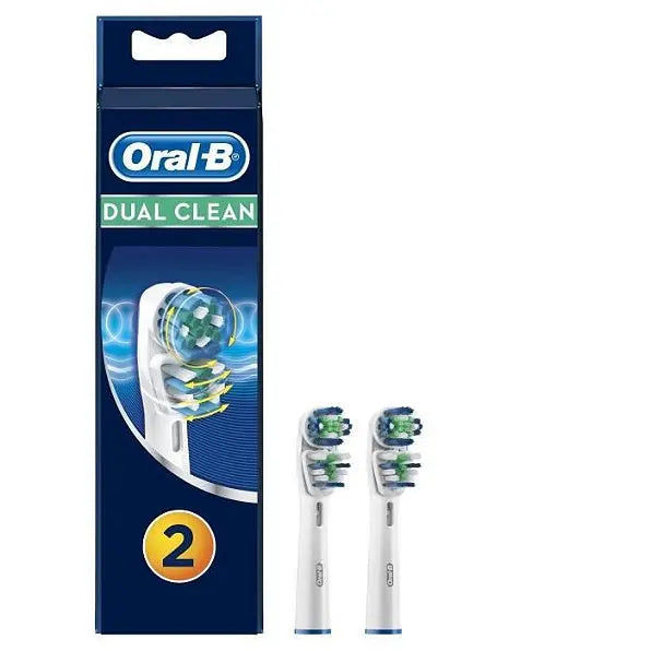 Oral-B Dual Clean - Brossettes EB417 x2 Oral-B