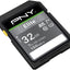 PNY Elite SDHC card 32GB Class 10 UHS-I U1 100MB/s SELECLINE