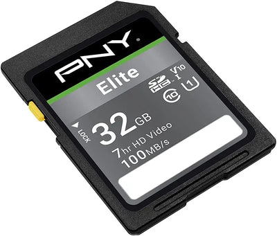PNY Elite SDHC card 32GB Class 10 UHS-I U1 100MB/s SELECLINE