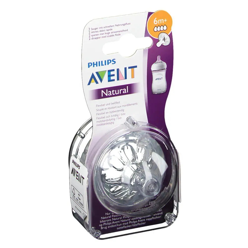 Philips Avent Natural Tétine 6+ mois PHILIPS